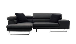 HUKLA☆未使用 モデルルーム展示 SOFA ソファ HUKRA フクラ QUOD クオード 革張り 北欧家具 検索:Cassina ACTUS alfrex BoConcept