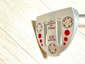 ■SCOTTY CAMERON STUDIO SELECT KOMBI スコッティキャメロン スタジオ セレクト コンビ 34インチ ヘッドカバー付き ★