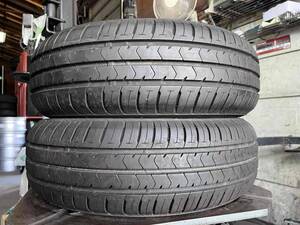 ●送料安い●タイヤチェック済●　185/60R15　ブリヂストン　エコピアNH100C　2021年製バリ山2本 　京都交換＆手渡しOK