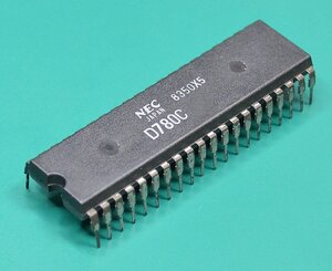 NEC uPD780C (8bit CPU/Z80・2.5MHz) [管理:SA1767]