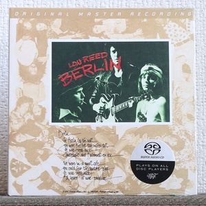 高音質CD/SACD/ルー・リード/ベルリン/Lou Reed/Berlin/ヴェルヴェット・アンダーグラウンド/Velvet Underground/Jack Bruce/MFSL/MoFi