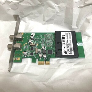 PLEX PX-W3PE REV1.3 PCI Express接続 地上デジタルBSCS対応TVチューナー