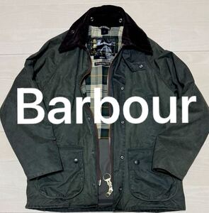 Barbour★BEDALE JACKET made in England 英国製★美品★バブアー バーブァー ビデイル オイル ワックス ジャケット C36 S〜M