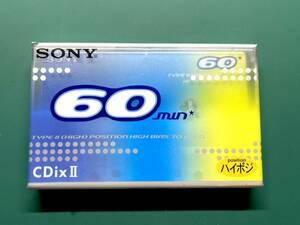 SONY ソニー ハイポジ カセットテープ CDix II