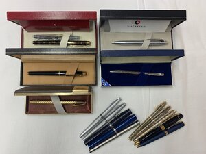 【6COプ12001F】1円スタート★SHEAFFER★万年筆★ボールペン★ペン先★14K★15本まとめ★ボールペン筆記確認済み★インクなし★筆記具★現