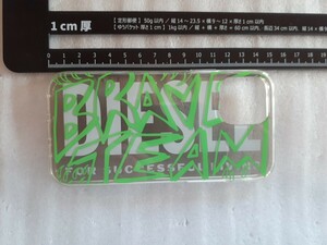 DIESEL(ディーゼル)　スマホケース　iPhone12 ？ ◆クリア プリントロゴ ケース 