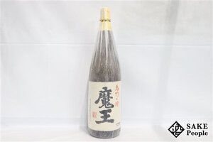 ★1円～ 魔王 名門の粋 1800ml 25% 2021.05.18 白玉醸造 鹿児島県 芋焼酎