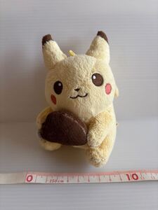 ピカチュウ　セキグチ　セピア ぬいぐるみ ポケモン　ケチャップ下向き