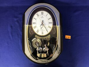 ★０８―６４２★電波時計　SEIKO/セイコー ウェーブシンフォニー RE557B 動作確認済 電池カバー欠品 掛時計 からくり時計 インテリア[140]