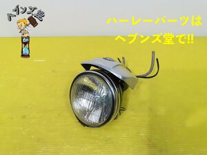 A241013J 純正ショベル.GUIDE.5-3/4.バイザーヘッドライト 75-85年FX.FXE.FXS.FXB.ハーレー.HARLEY