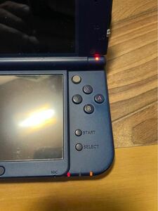 78.Nintendo 任天堂　new 3DS LL メタリックブルー　タッチペン有り　ポケモン　などソフト付き　初期化済・動作確認済