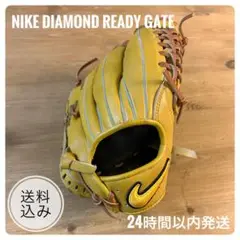 美品 NIKE DIAMOND READY GATE 野球 軟式 グローブ 右