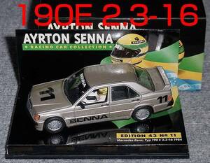 セナコレ11 1/43 メルセデス ベンツ 190E 2.3-16 1984 セナ Mercedes Benz 190E SENNA セナコレ DTM