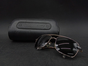 ▽ 【237】 クロムハーツ サングラス BAUNER DONER / CHROME HEARTS アイウェア Eyewear 眼鏡 セミオート フレーム アクセサリー 