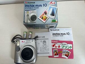 FUJIFILM インスタントカメラ 富士フィルム フジフィルム チェキ instax mini10