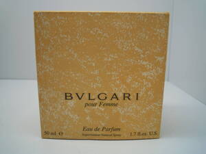 BVLGARI pour Femme EDP 50ml 残量8割程度 