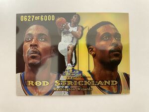 NBAカード　ロッド・ストリックランド　　　　ROD STRICKLAND FLAIR SHOWCASE FLEER’98-‘99 0627/6000 【6000枚限定】