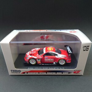 ◆EBBRO◆SUPER GT 500◆BANDAI DIREZZA◆SC430◆1/43◆　