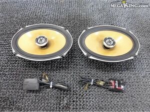 Carrozzeria カロッツェリア TS-J6900A 楕円 2WAY コアキシャル スピーカー クロスオーバーネットワーク付き 汎用 ☆ / KH5-1161