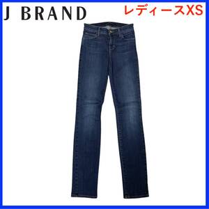 N3440★極美品★J BRAND*ジェイブランド*デニム*スキニー*ブルー*レディースXS*サイズ23