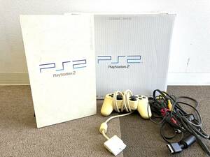 【13879】PlayStation2本体 SCPH-50000 PS2 コントローラー アダプター