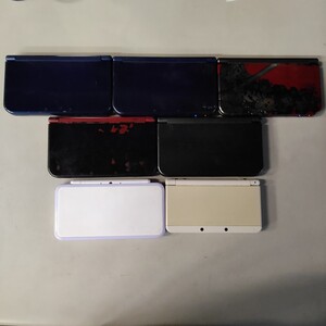 任天堂 New3DSLLx5 New3DSx1 New2DS LL x1 合計7台まとめ　動作未確認　ジャンク　