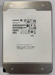 中古HDD TOSHIBA MG08ACA14TE 14TB 3.5インチ 7200rpm 6Gb/s SATA3 SATA 