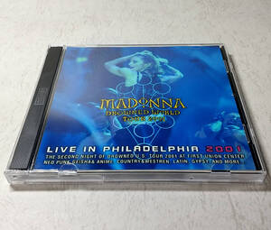 MADONNA 「LIVE IN PHILADELPHIA 2001」（２CD)