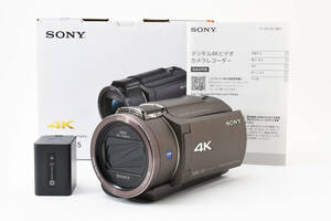 【元箱付属★】 ソニー SONY FDR-AX45 ビデオカメラ #M11213