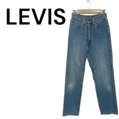 LEVIS ストレートデニムパンツ 薄い青系 メンズ