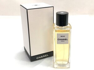 1000円スタート 香水 CHANEL シャネル ベージュ オードゥ パルファム 75ml 残量ほぼ満量 箱付き フレグランス 化粧品類 12 L3014★