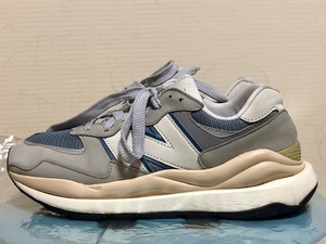 15,400円　中古　完売　NEW BALANCE　ニューバランス　M5740LLG　57/40　24cm　スニーカー　グレー　レトロ