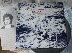 YAZOO YOU and ME BOTH ヤズ―　愛にさよなら　国内盤　当時物