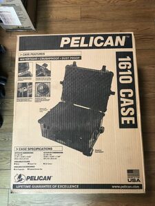 新品 未使用 ペリカンケース PELICAN 1610 Case ウレタンフォーム付 ブラック ハードケース カメラケース