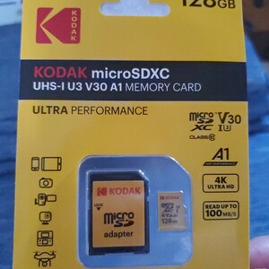 速達発送！KOADK　新品未開封！microSDXC 128GB 1枚