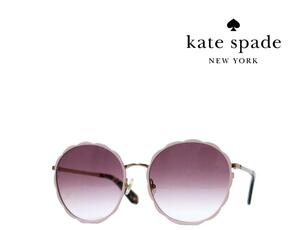 【Kate spade】ケイトスペード　サングラス　CANNES/G/S　35J　ピンク・ブラウン　国内正規品