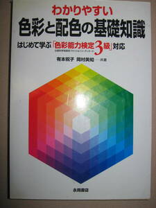 ★わかりやすい　色彩と配色の基礎知識 ：はじめて学色彩能力検定３級対応 ファッションコーディネート色彩能力検定★永岡書店定価：\1,600