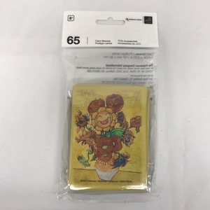 ★t051006 ポケモンカードゲーム キマワリ 海外限定 スリーブ 65枚入り POKEMON CENTER × VAN GOGH MUSEUM 705E00008 未開封品