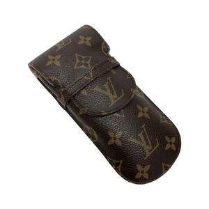 ☆☆ LOUIS VUITTON ルイヴィトン モノグラム エテュイ リュネット ラバ M62970 眼鏡ケース ペンケース やや傷や汚れあり