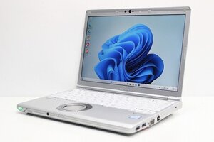 1円スタート ノートパソコン Windows11 WPS office搭載 Panasonic レッツノート CF-SV7 第8世代 Core i5 SSD256GB メモリ8GB カメラ