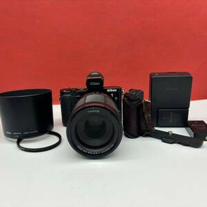 ◆ Nikon 1 V3 ミラーレス一眼カメラ ボディ 1 NIKKOR 70-300mm F4.5-5.6 VR レンズ シャッター、フラッシュOK 付属品 ニコン