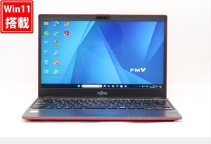 中古 フルHD タッチ 13.3型 Fujitsu LIFEBOOK U938S Windows11 七世代 i5-7200U 8GB 256GB-SSD カメラ 無線 Office付 管:1900w