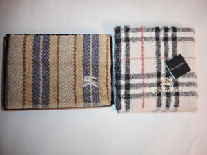 ☆新品　BURBERRY　・BURBERRYS　タオルハンカチ　☆　