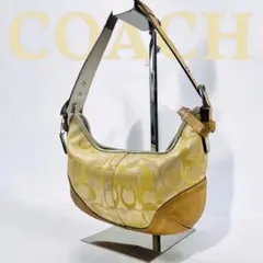 美品✨COACH コーチ ワンショルダーバッグ アクセポーチ シグネチャー