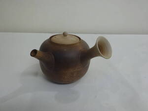 【天竜峡焼 急須】中古 レア 時代物 茶器 茶道具 陶器 和食器【B8-2②】1128