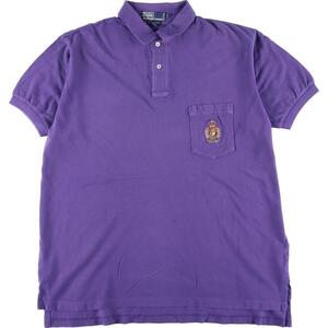 古着 ラルフローレン Ralph Lauren POLO by Ralph Lauren 半袖 ポロシャツ メンズXXL /eaa260954 【SS2409_30%】