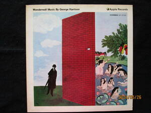 Beatles ポスター 豪華 見開きジャケ George Harrison ジョージハリソン Wonderwall Music 不思議の壁 東芝音楽工業 Apple Records AP-9729