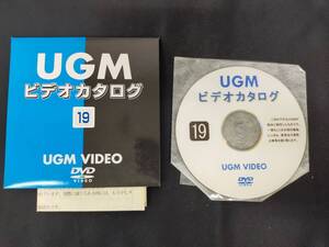 【M105】UGMビデオカタログ19　UGM　サロン　クロースアップ　ステージ　イリュージョン　カード　コイン　DVD　マジック　手品