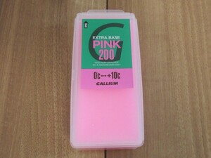 GALLIUM WAX　ガリウム ワックス　pink　ピンク 200g ホットワックス　未使用