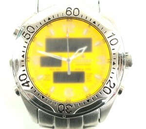 〇【中古・ジャンク品】CITIZEN PROMASTER シチズン プロマスター C460-Q01563 Y イエロー 箱付き【不動品】 ：